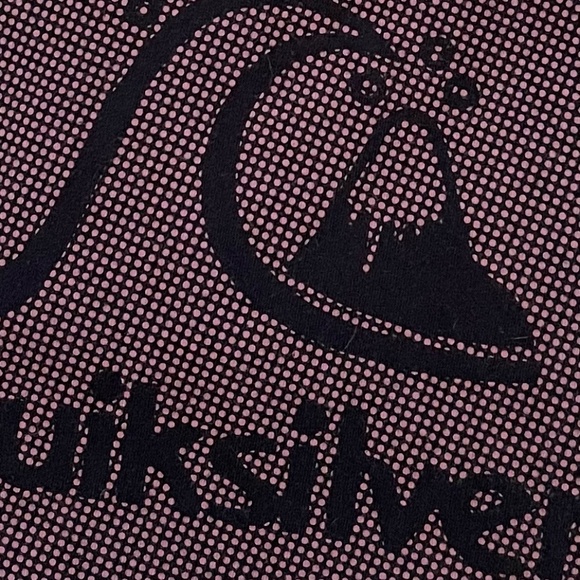 Quiksilver Pink Dot Short Sleeve T-Shirt - XL - Picture 2 of 3